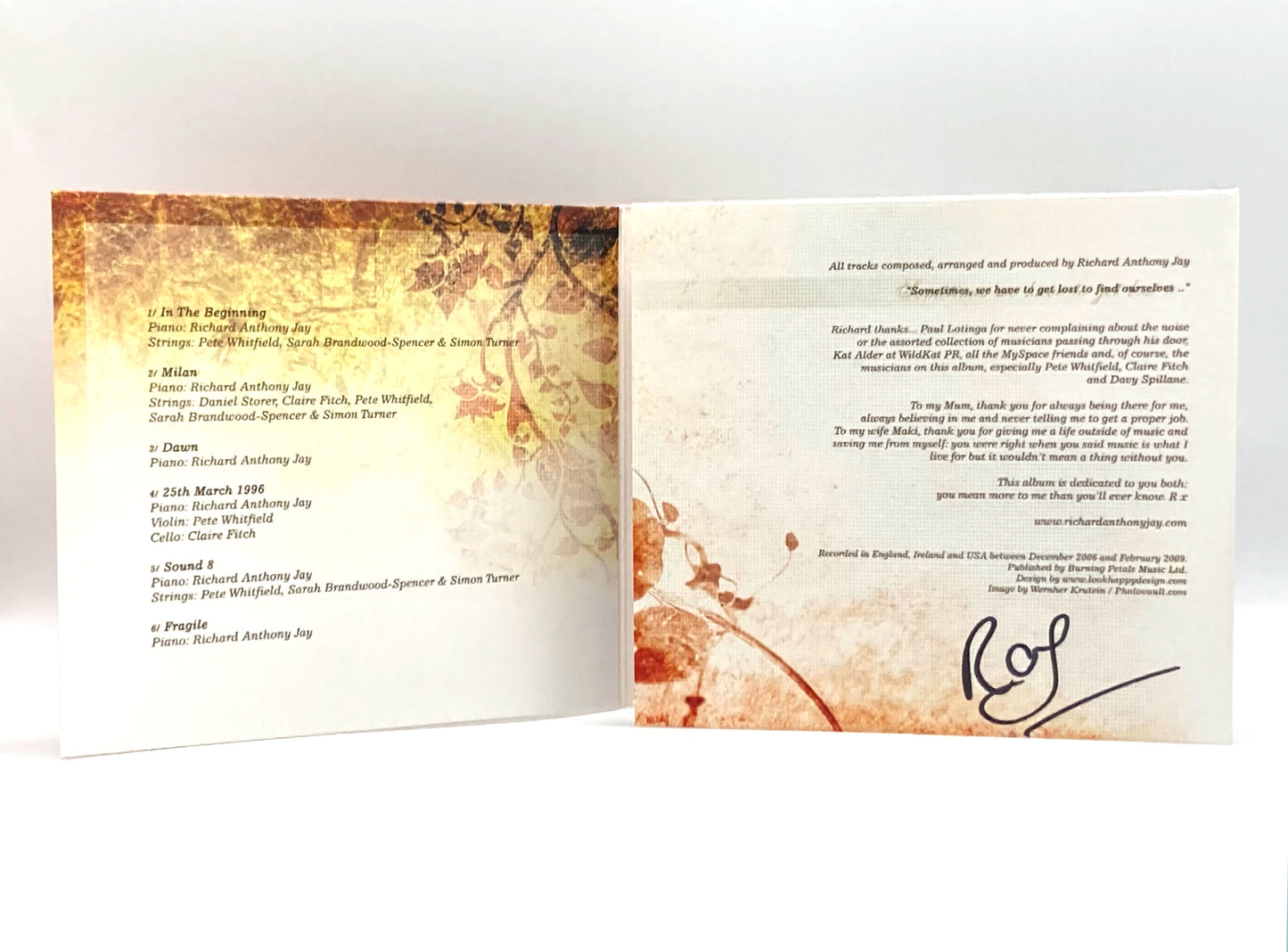 Signed CD Bundle (THIS IS WHAT I LIVE FOR and SOLO PIANO I)