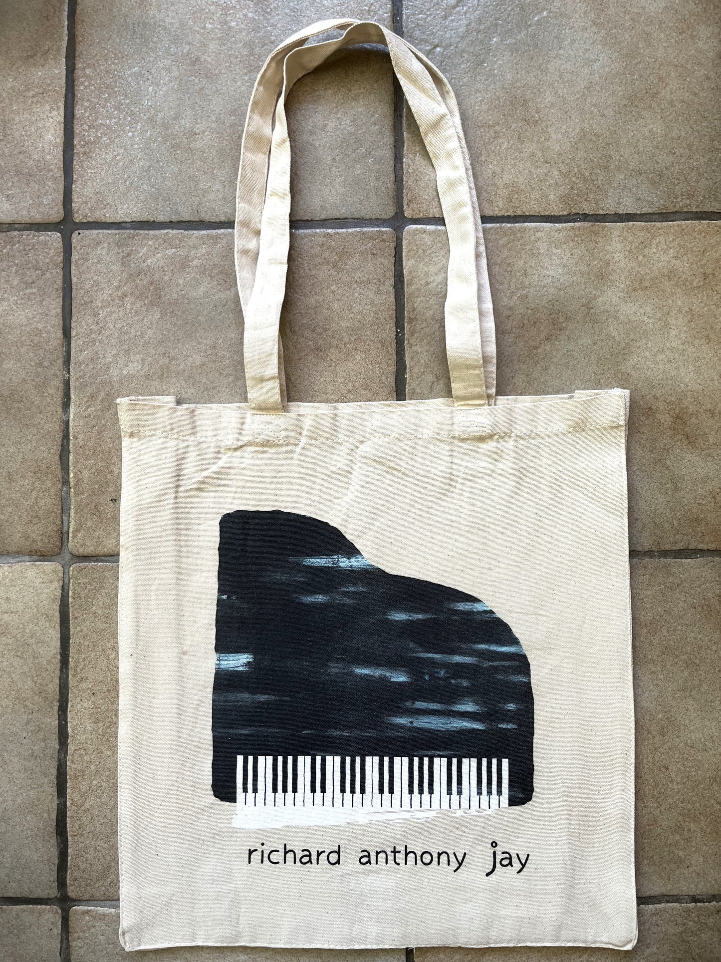 SOLO PIANO I (Organic tote bag)