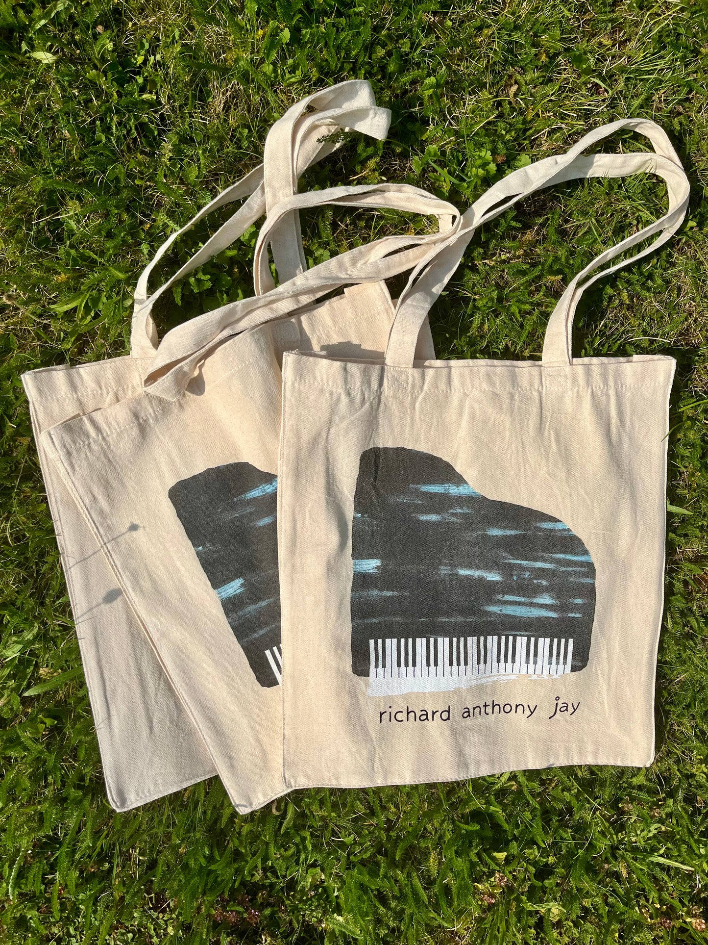 SOLO PIANO I (Organic tote bag)