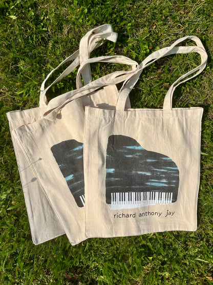 SOLO PIANO I (Organic tote bag)